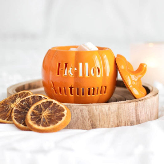 Hello Autumn Fall Pumpkin Duftbrenner