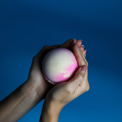 Stor Badebombe - Pink Lemonade
