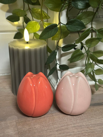 Salt- og pepperbøsser – tulipaner 🌷