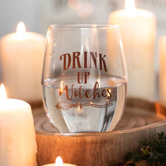 Drink Up Witches Stetteløst glass