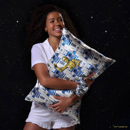 Star Wars x Kitsch – satengputetrekk med R2-D2 og C-3PO