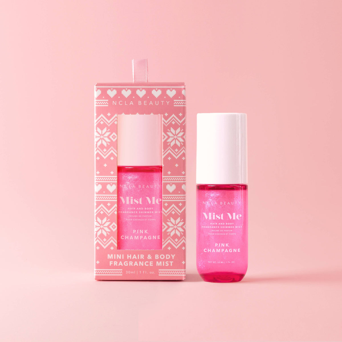 Mini Mist Me Pink Champagne Hair & Body Shimmer Mist