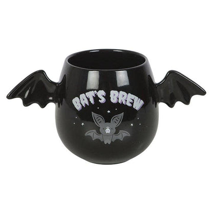 Bat's Brew Halloween Bat Wing Krus