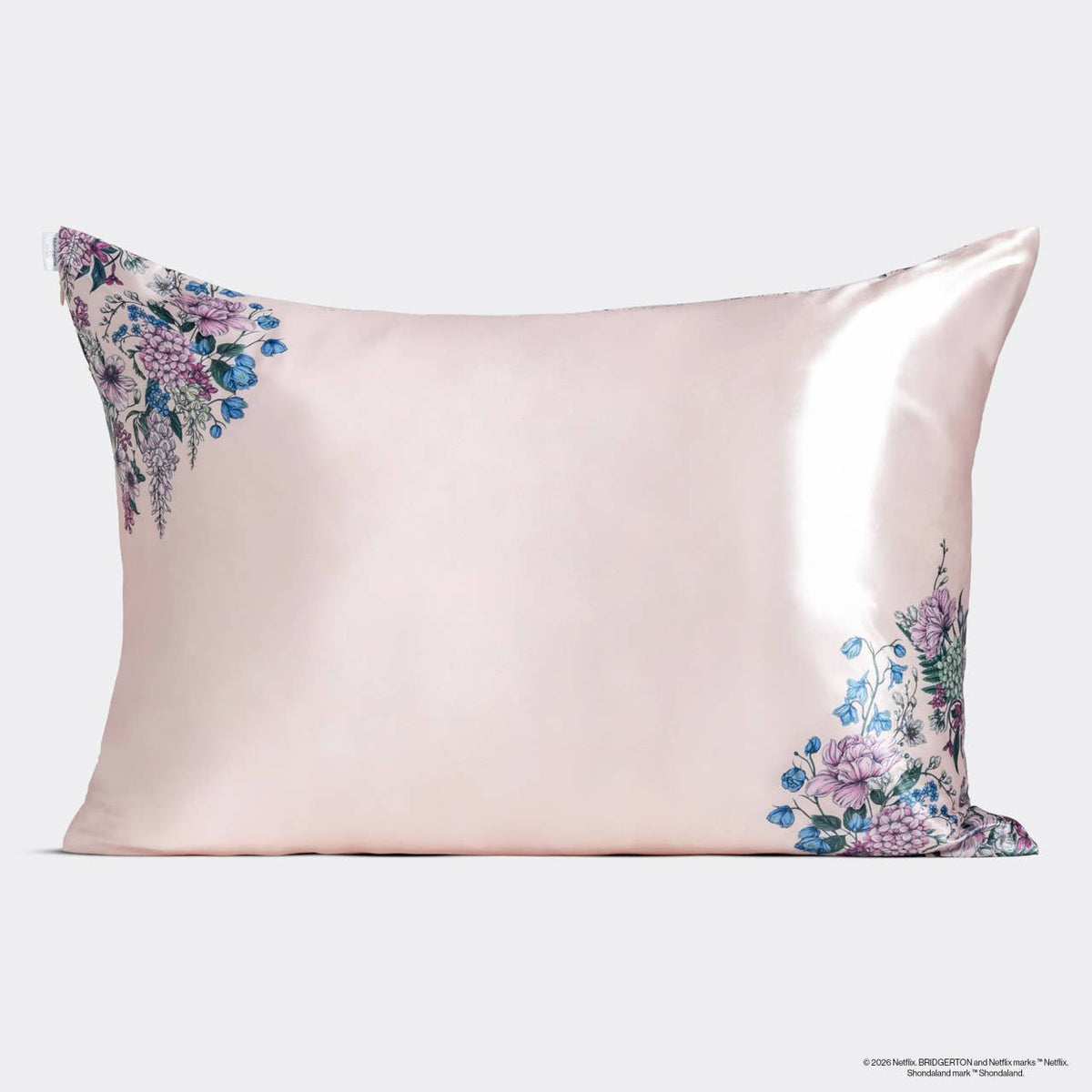 Bridgerton x Kitsch Satin Pillowcase in Wisteria – FORHÅNDSBESTILLING