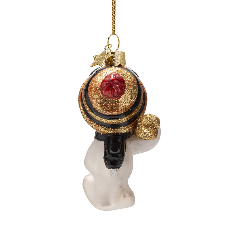 Vondels Snoopy med ski