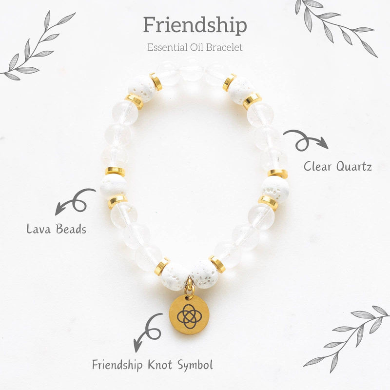 Friendship Clear Quartz Essential Oil - Gavesett