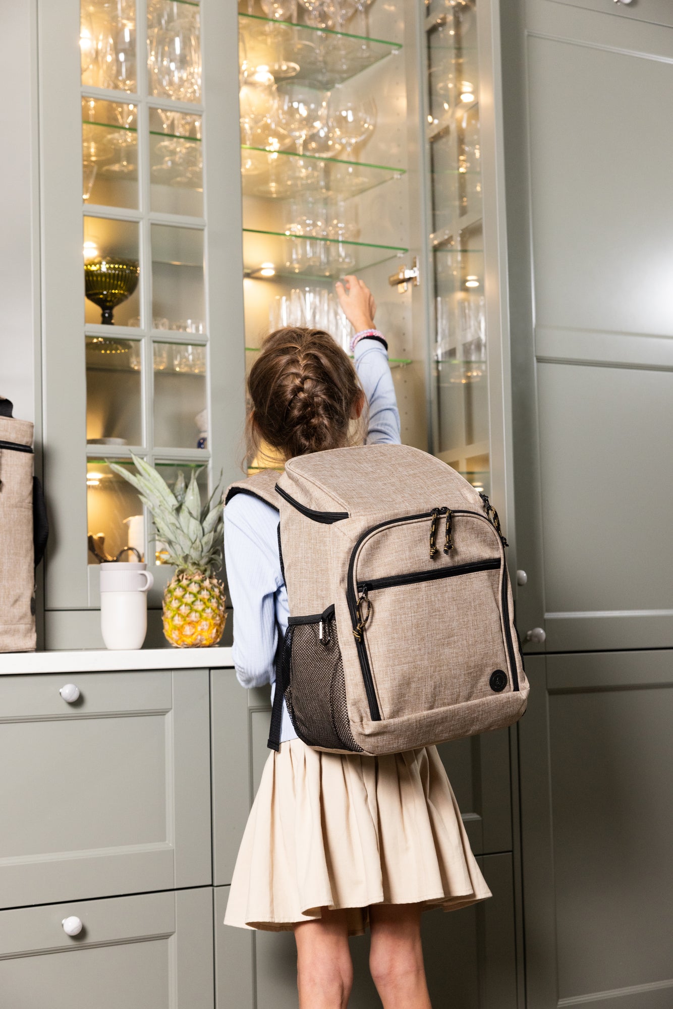 Sagaform City kjøleryggsekk – Beige, 21 L