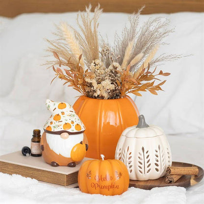Orange Autumn Pumpkin Vase