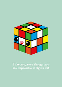 Rubik's Cube - I Like You, Even though you are impossible