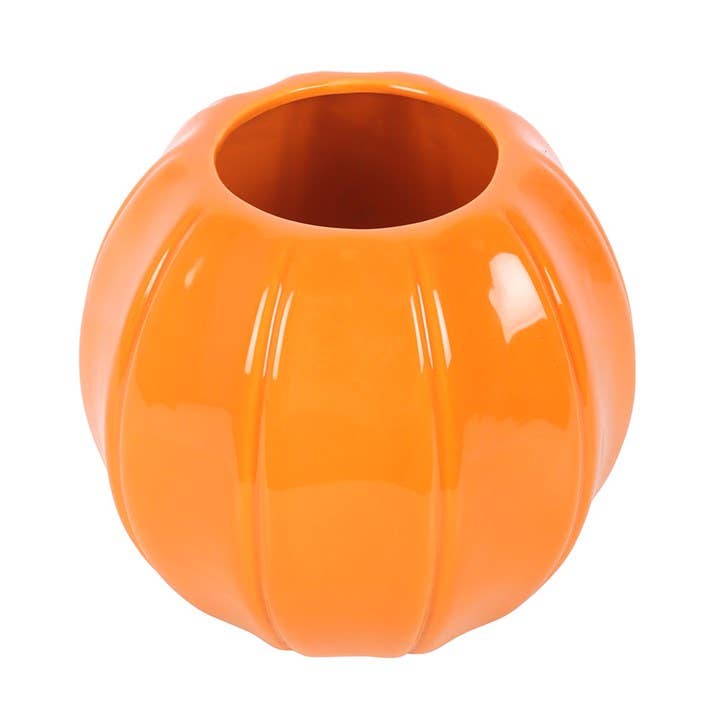 Orange Autumn Pumpkin Vase