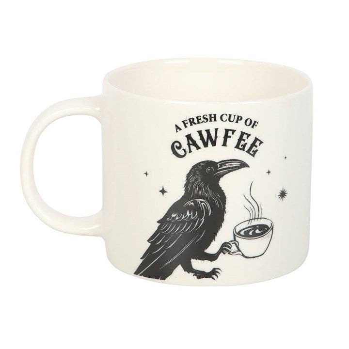 Fresh Cup of Cawfee Gothic Ravn Krus