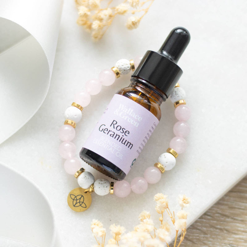 Self Love Rose Quartz Crystal Essential Oil - Gavesett