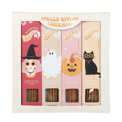 Spells Divine Halloween Gavesett Røkelse