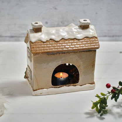 Holly Cottage lyslykt i steingods