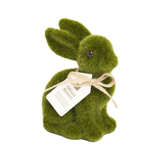 Green Grass Bunny Decoration - 15 cm