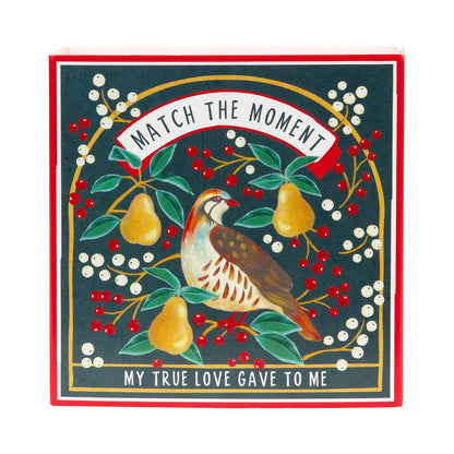 Partridge & Pear – Dekorative fyrstikker, 120 stk