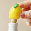 Lemon Cork Bottle Stopper