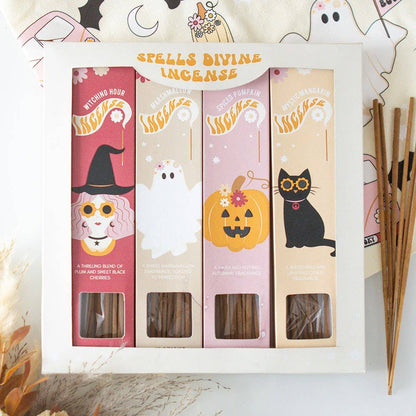 Spells Divine Halloween Gavesett Røkelse