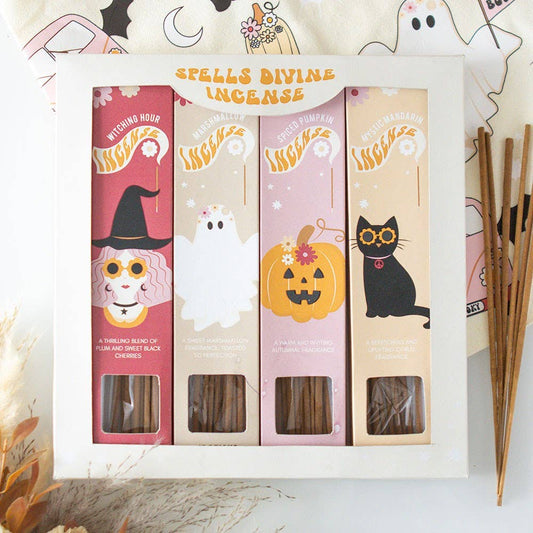 Spells Divine Halloween Gavesett Røkelse