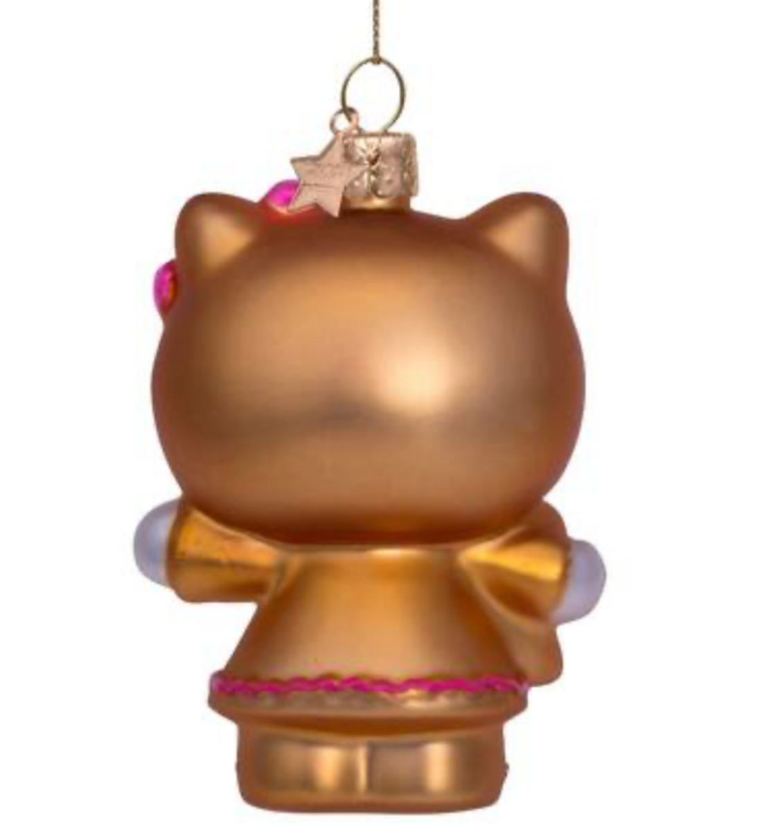 Hello Kitty Julekule med Pepperkakedrakt