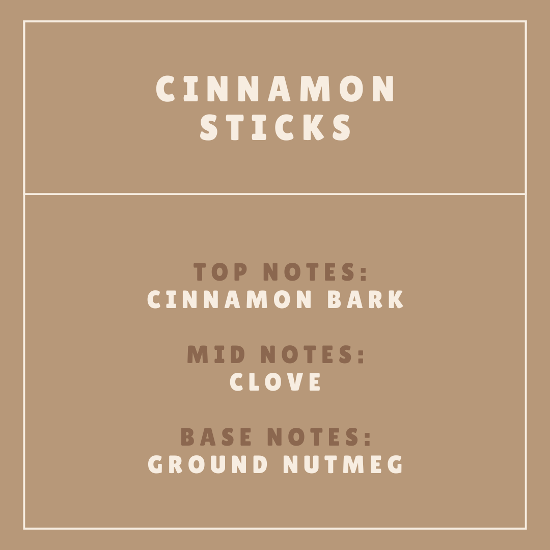 Cinnamon Sticks Christmas Winter Luxury Duftvoks