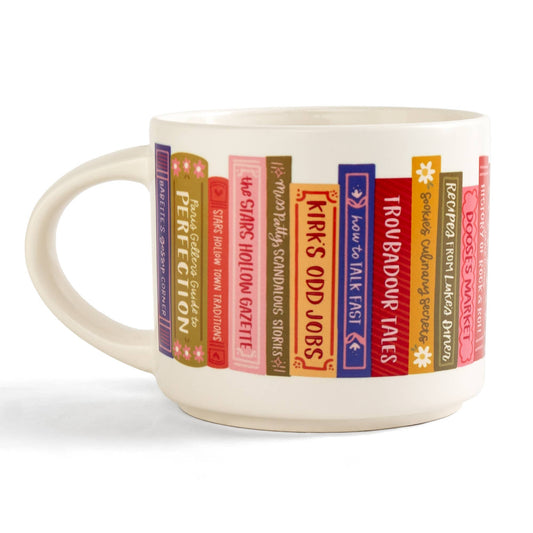 Stars Hollow Bookshelf - Stort Keramikkrus