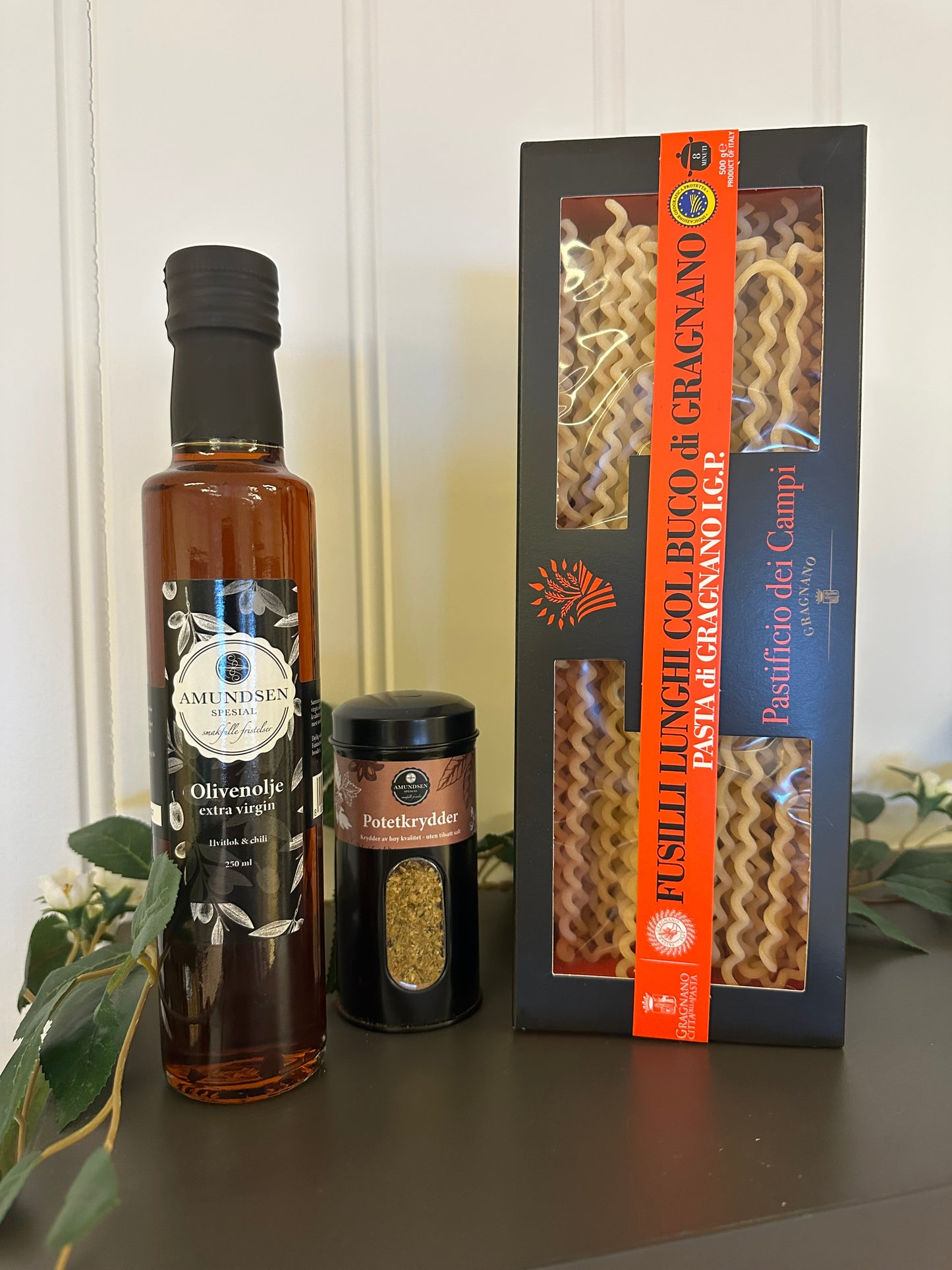 Aromatisk Olivenolje med Hvitløk og chili