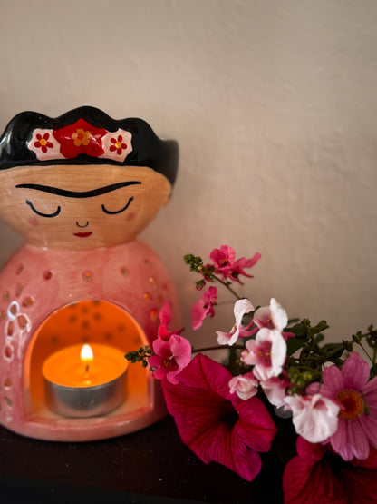 Frida duftbrenner – håndmalt