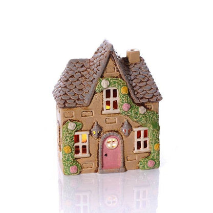 Cottage Garden hus – lyslykt i steingods