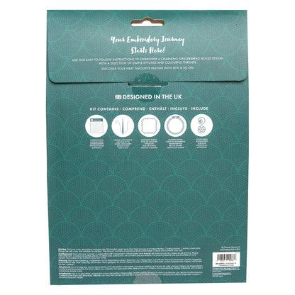 BRODERI-KIT – Pepperkakehus fra SEW & SO ON 🎄🧵