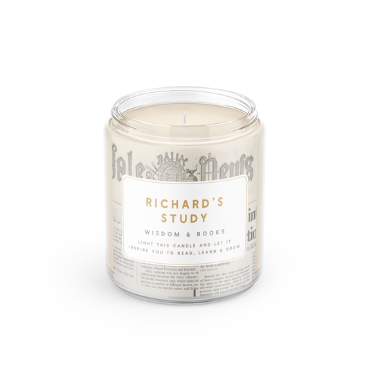 Gilmore Girls Candle - Richard's Study, Wisdom & Books