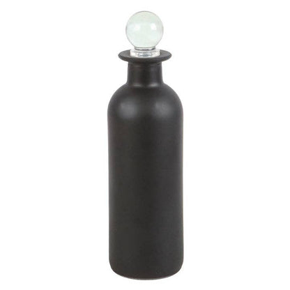 Decorative Witches Brew Glass Halloween Potion Bottle