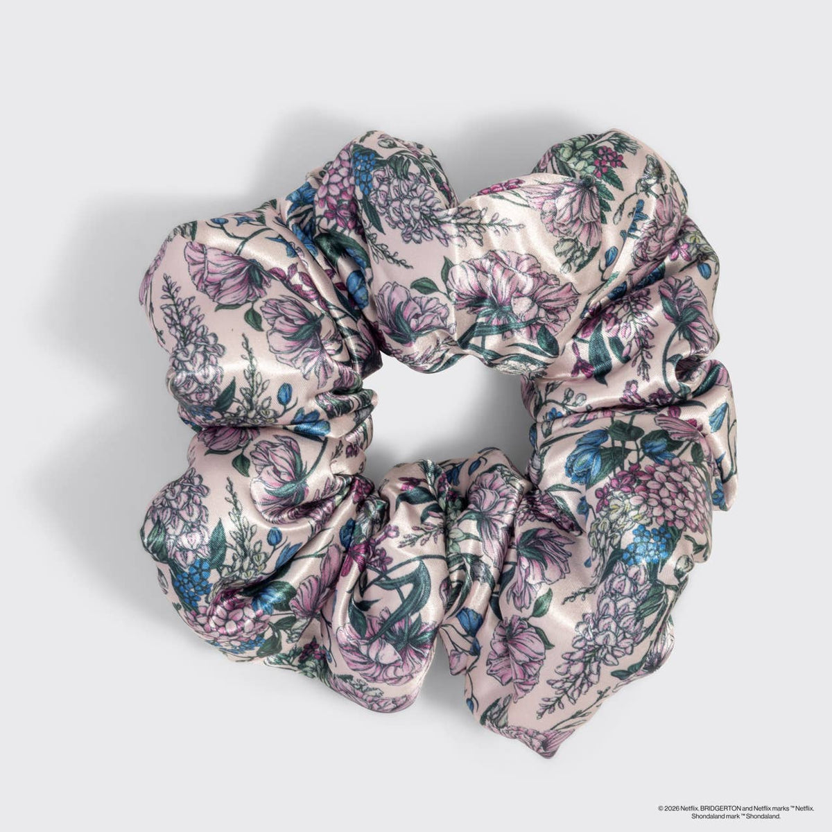 Bridgerton x Kitsch – satengscrunchies, Toile in Bloom