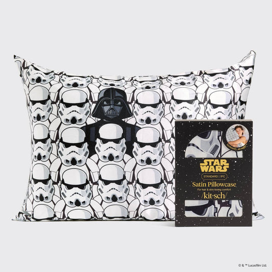 Star Wars™ & Kitsch Satin Pillowcase in Darth Vader & Stormtroopers – FORHÅNDSBESTILLING