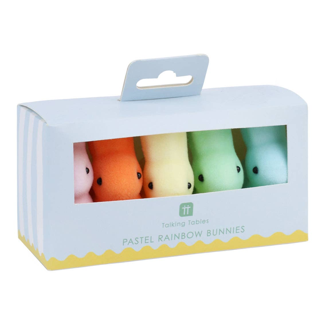 Pastel Easter Bunny Rabbit dekorasjoner - 5 Pak