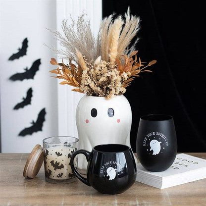 Halloween Bat Print Mulberry Lys
