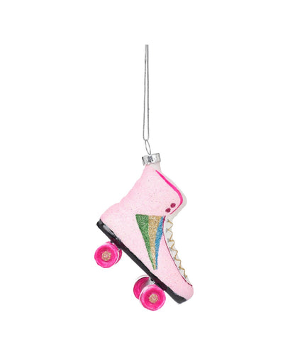 Retro Rollerskate Julekule