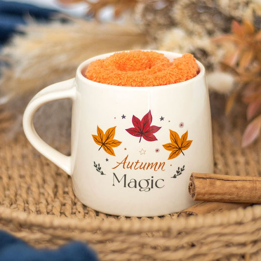 Autumn Magic Gavesett kopp m/sokker