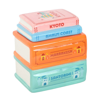 Travel Book Stack duftbrenner og vokssmelter