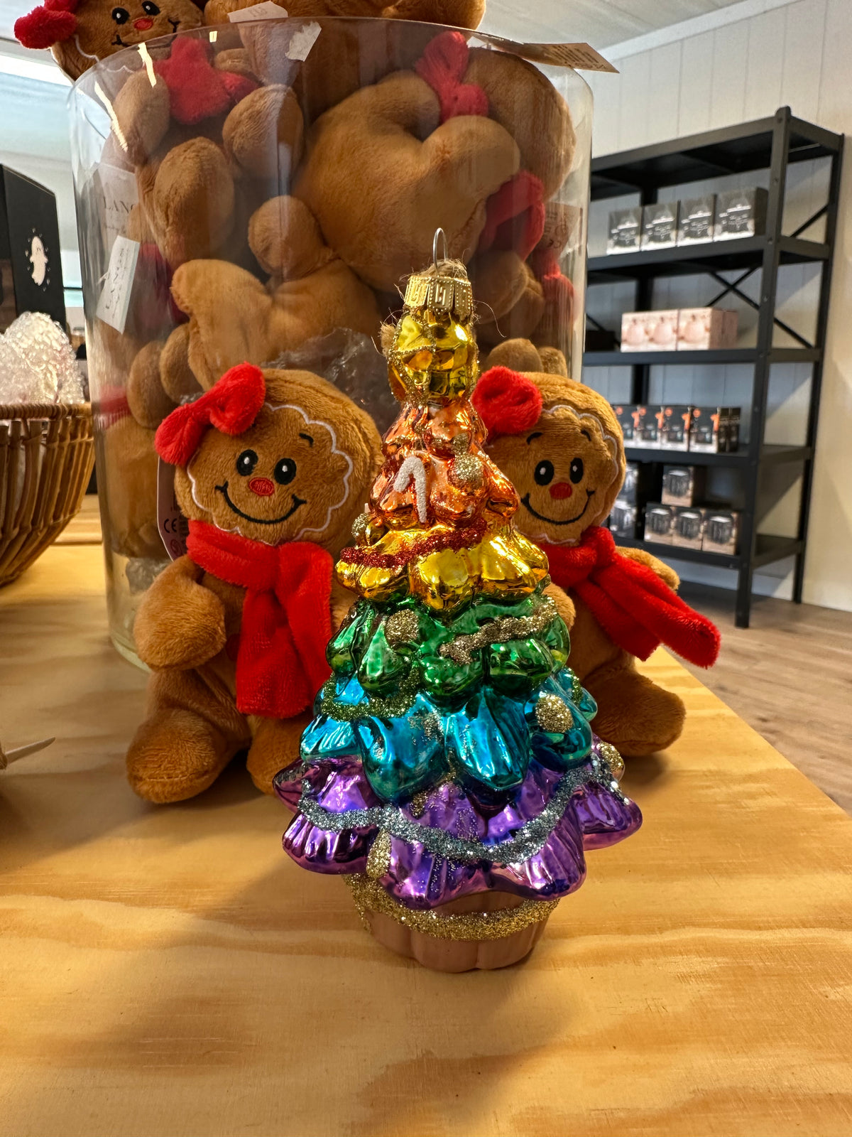 Rainbow Juletre Kule