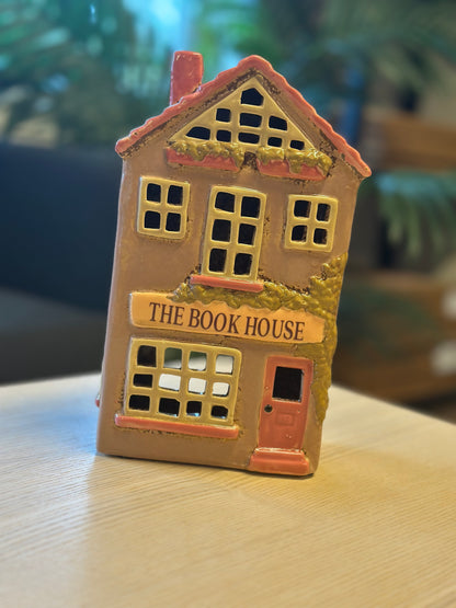 Cosy Chapter The Book House telysholder