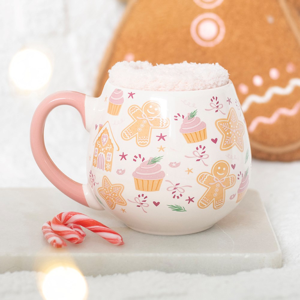 Sugarplum Bakery – julekrus og sokker i gavesett