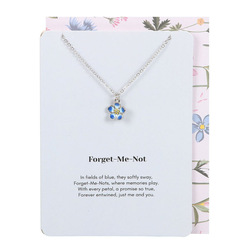 Forget Me Not Smykke m/kort