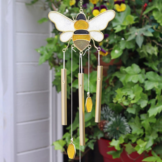 Bee & Honeycomb Vindspill