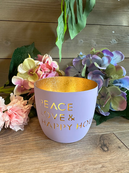 Telysholder – "Peace, Love & Happy Hour"