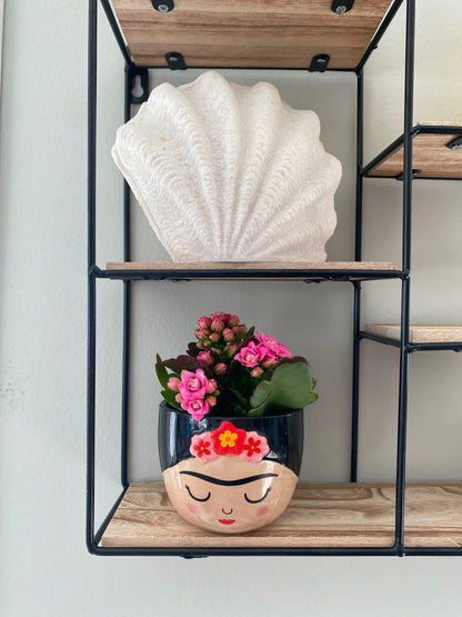 Frida mini potte – håndmalt - 7 cm