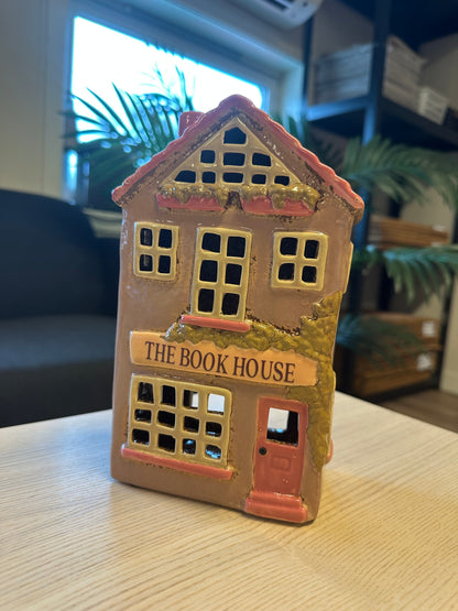 Cosy Chapter The Book House telysholder