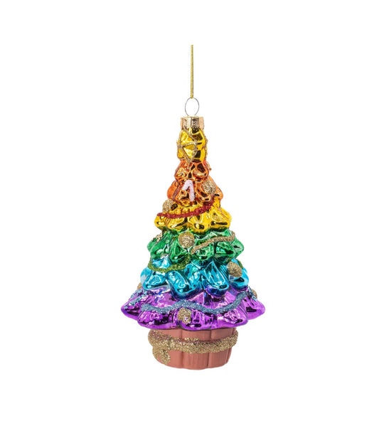 Rainbow Juletre Kule
