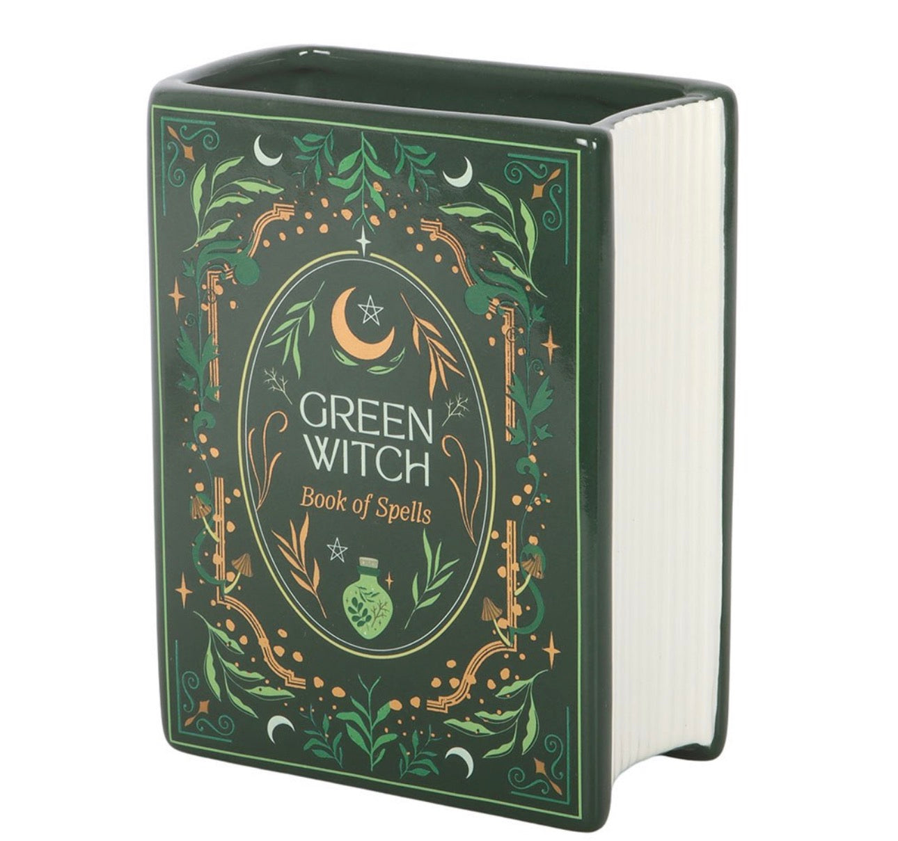 Green Witch Bookvase