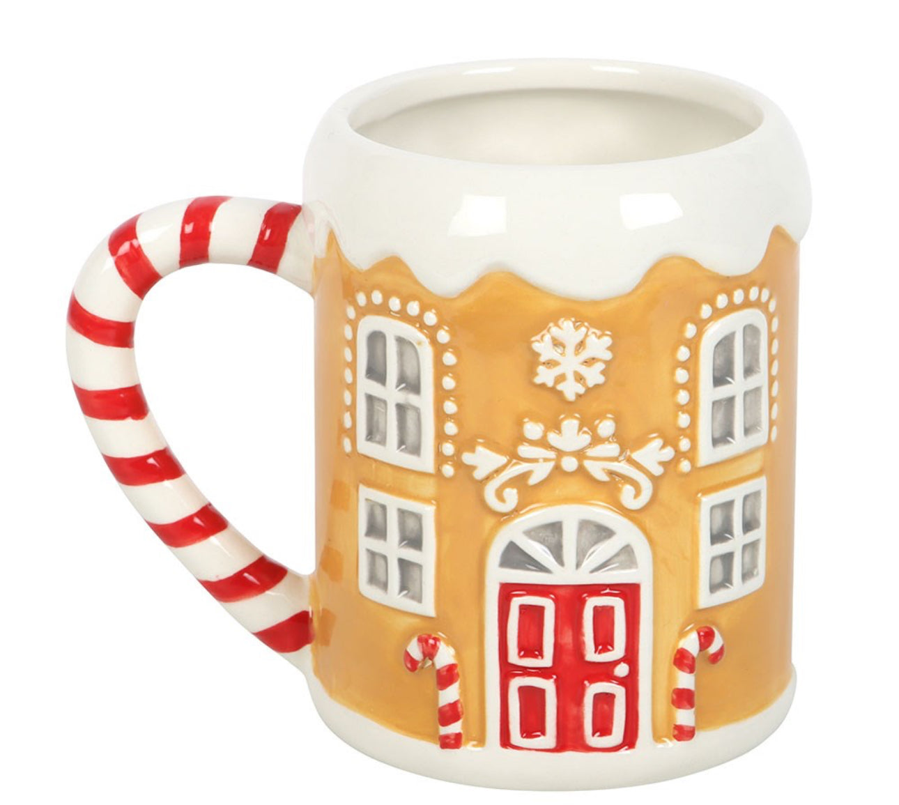Candy Cane Pepperkakehus Kopp